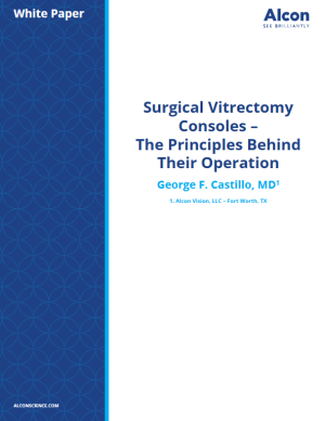 Surgical Vitrectomy Consoles – The Principles Behind Their Operation
