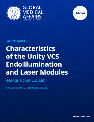 Characteristics of the Unity VCS Endoillumination and Laser Modules