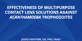 Effectiveness of Multipurpose Contact Lens Solutions Against Acanthamoeba Trophozoites