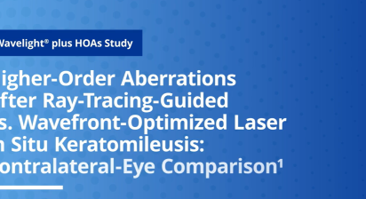 Higher-Order Aberrations After Ray-Tracing-Guided vs. Wavefront-Optimized Laser In Situ Keratomileusis: Contralateral-Eye Comparison (1911)